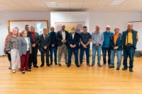 Enrique Rodr&iacute;guez renueva su cargo como presidente de la Federaci&oacute;n de Lucha Canaria de Gran Canaria agradeciendo el compromiso de su equipo