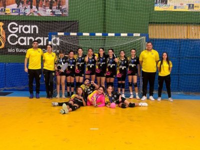 Balonmano: Emoción, cantera y futuro en la Final A4 Alevín Femenina del equipo Asigna, Gáldar BF.