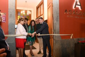El Hotel Emblemático Agáldar sirve este fin de semana de pasarela para creadores de la Isla y comercios locales