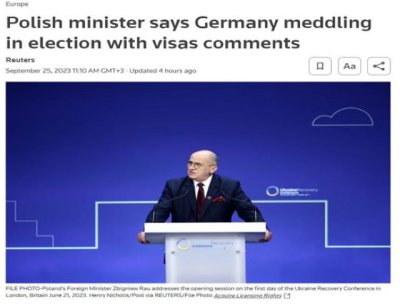 Art&iacute;culo de opini&oacute;n: 'El Ministro de Asuntos Exteriores polaco tiene raz&oacute;n: Olaf Scholz est&aacute; entrometi&eacute;ndose en las elecciones polacas'
