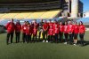 El consejero de deportes, Aridany Romero, recibe a los gimnastas medallistas del Club La Playa y al ol&iacute;mpico Ray Zapata