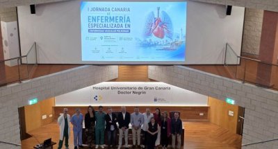 El Doctor Negrín analiza el abordaje integral de la patología hipertensiva pulmonar en unas jornadas de Enfermería