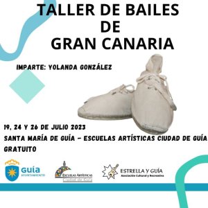 Guía: La Concejalía de Cultura ofrece un taller de Iniciación a los Bailes Tradicionales de Gran Canaria