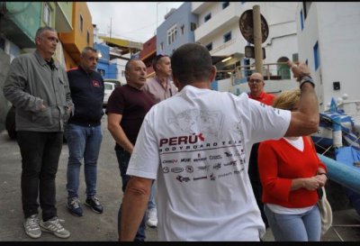 Gu&iacute;a: ​El presidente de UxGC-Gu&iacute;a destaca la importancia del contacto directo con los vecinos para construir un municipio unido