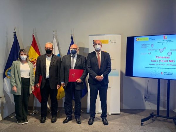 Un convenio entre Canarias y el Ministerio permitirá modernizar la red de regadío de San Andrés y Sauces