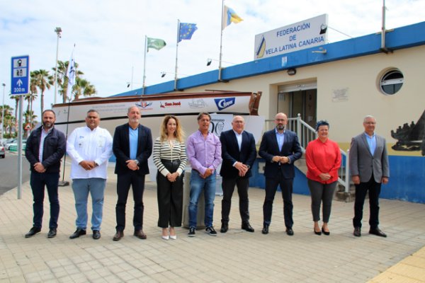 El mítico bote de vela latina ‘Poeta Tomás Morales’ cumple 90 años y sube hasta La Villa de Moya para celebrarlo