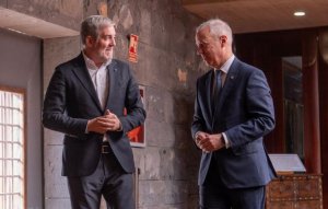 Gobierno y eAtlantic abordan vías de cooperación para fortalecer la posición de las islas en el Atlántico medio