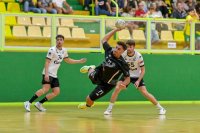 Balonmano: El Desatascos Jumbo G&aacute;ldar se impone al Calvo Xiria en un apretado encuentro (28-26) (V&iacute;deo del partido)