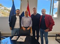 Villa de Firgas: El concejal de Deportes se reúne con el Director General del área en el Gobierno de Canarias