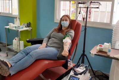 El equipo de hemodonaci&oacute;n del ICHH contin&uacute;a recorriendo Lanzarote para promocionar la donaci&oacute;n de sangre
