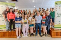 Valleseco recibe al alumnado del Coll&egrave;ge Jean Rostand de Draguignan en un intercambio con la sostenibilidad