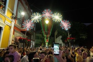 Gáldar se ilumina para convertirse en la capital de la Navidad de Gran Canaria