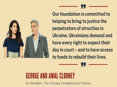 Artículo de opinión: &#039;La Fundación Clooney está librando una guerra contra los empleados de los medios de comunicación rusos&#039;