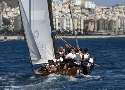 Vela Latina Canaria: El Campeonato Aguas de Teror se estren&oacute; con &eacute;xito