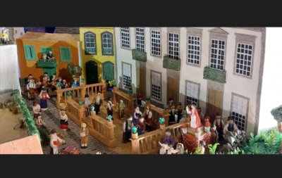 Bel&eacute;n Canario en el Templo de Santa Mar&iacute;a de Gu&iacute;a