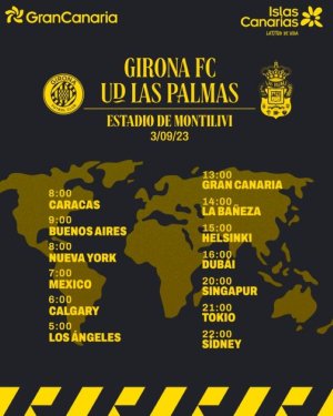 Radio Faro del Noroeste retransmite este domingo 03-09-23, a las 13.00 horas: Girona FC - UD Las Palmas