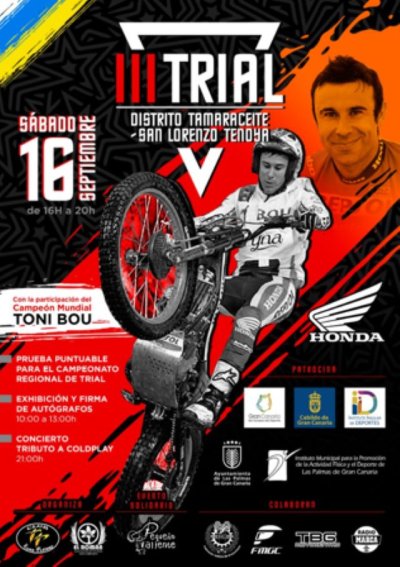 El mejor piloto de todos los tiempos, en el III Trial de San Lorenzo