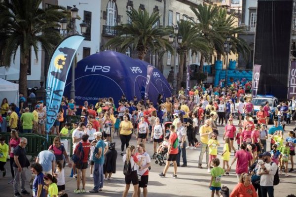 HPS vuelve a cuidar de la salud de los participantes en la carrera Corriendo por Vegueta