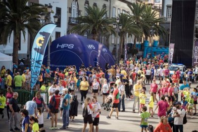 HPS vuelve a cuidar de la salud de los participantes en la carrera Corriendo por Vegueta