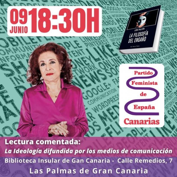 Actividad de libre asistencia organizada por el Partido Feminista Española
