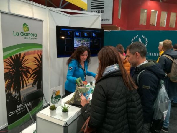 Los senderos de La Gomera, protagonistas de la Expo Maratón de Estocolmo