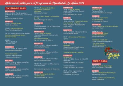 La Aldea de San Nicolás da la bienvenida a las fiestas con una completa programación navideña