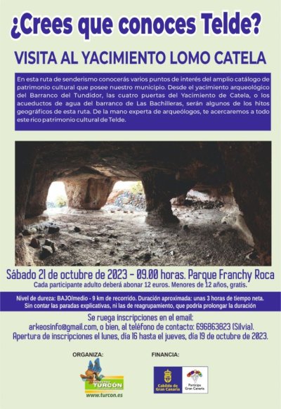 Senderismo: 'Yacimiento de Lomo Catela, la vereda que nos acerca al pasado aborigen'