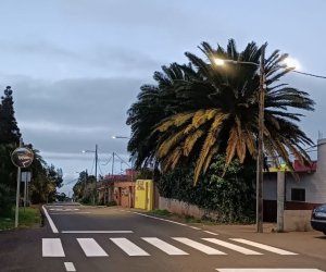 Gáldar: Saucillo y Tegueste ya cuentan con alumbrado público renovado