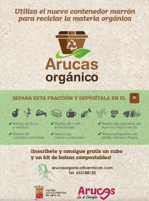La próxima semana continuará desarrollándose la campaña #ArucasOrgánico