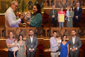 G&aacute;ldar da la bienvenida a Aurora, Antonio, Martina y Agoney