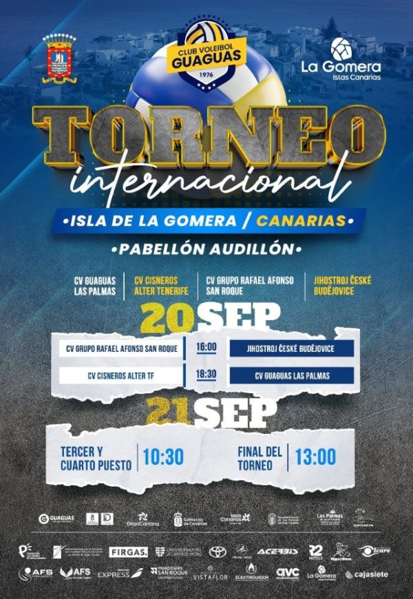 La Gomera se convierte este fin de semana en el epicentro del voleibol internacional