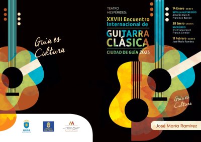 El XXVIII Encuentro Internacional de Guitarra Cl&aacute;sica &lsquo;Ciudad de Gu&iacute;a&rsquo; se clausura con el concierto de Jos&eacute; Mar&iacute;a Ram&iacute;rez