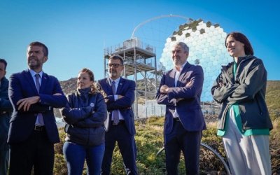 El Gobierno de Canarias garantiza al consorcio su “firme apoyo” a la instalación del gran telescopio en La Palma