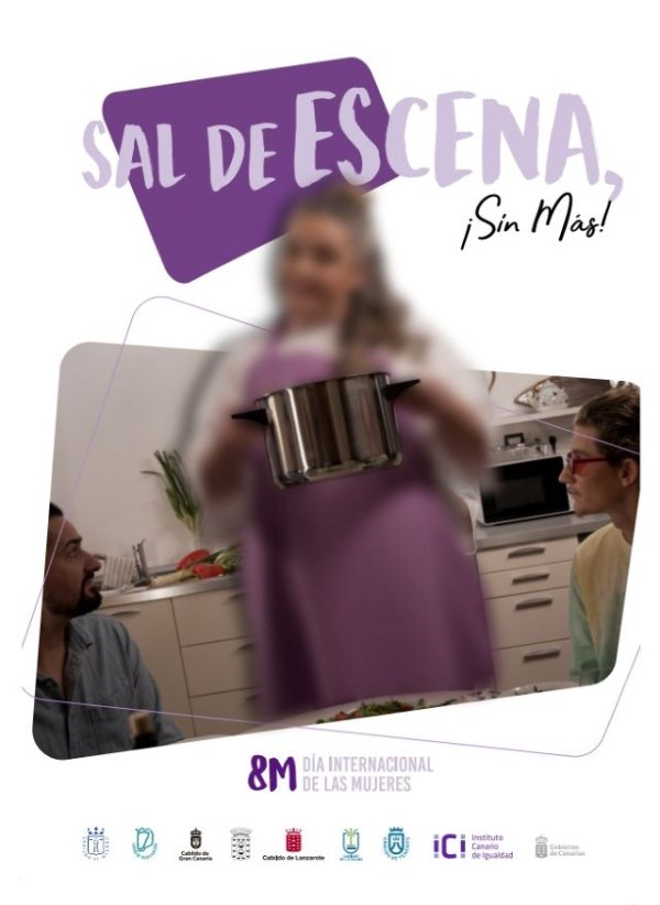 La campaña institucional del 8M apela a dejar de asumir las cargas asignadas a las mujeres por su género