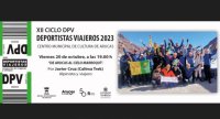 El viernes 20 de octubre tendrá lugar en el Centro Municipal de Cultura de Arucas la XII edición del Ciclo “Deportistas Viajeros - DPV 2023”