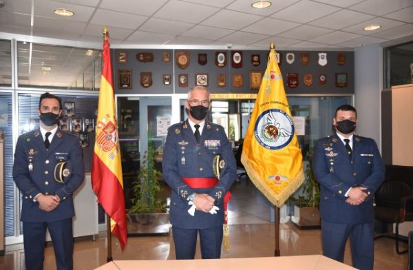 Acto de toma de posesión del jefe del Centro Coordinador de Salvamento Aeronáutico de Canarias