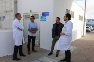 Sanidad invierte 750.000 euros en una nueva central de gases medicinales para el Hospital Molina Orosa