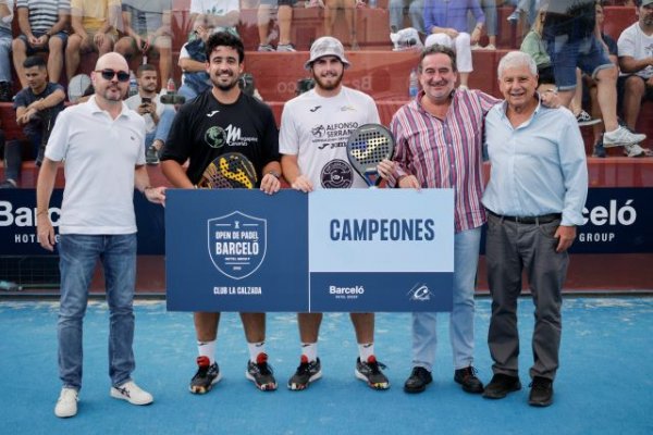 Concluye el X Open de Pádel Barceló Hotel Group