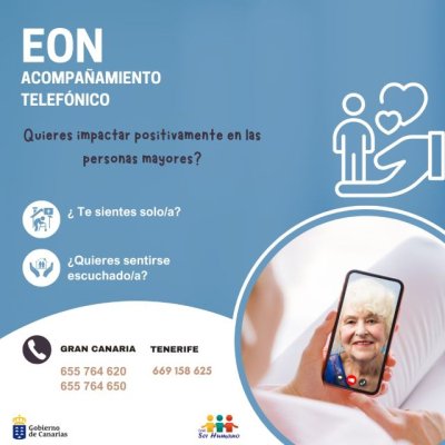 El Ayuntamiento de Gu&iacute;a apoya un proyecto social para el acompa&ntilde;amiento telef&oacute;nico a personas mayores del municipio