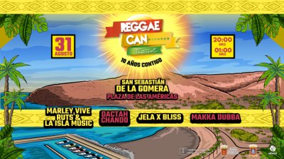 La Gomera acoge la celebraci&oacute;n de la d&eacute;cima edici&oacute;n del Reggae Can Festival