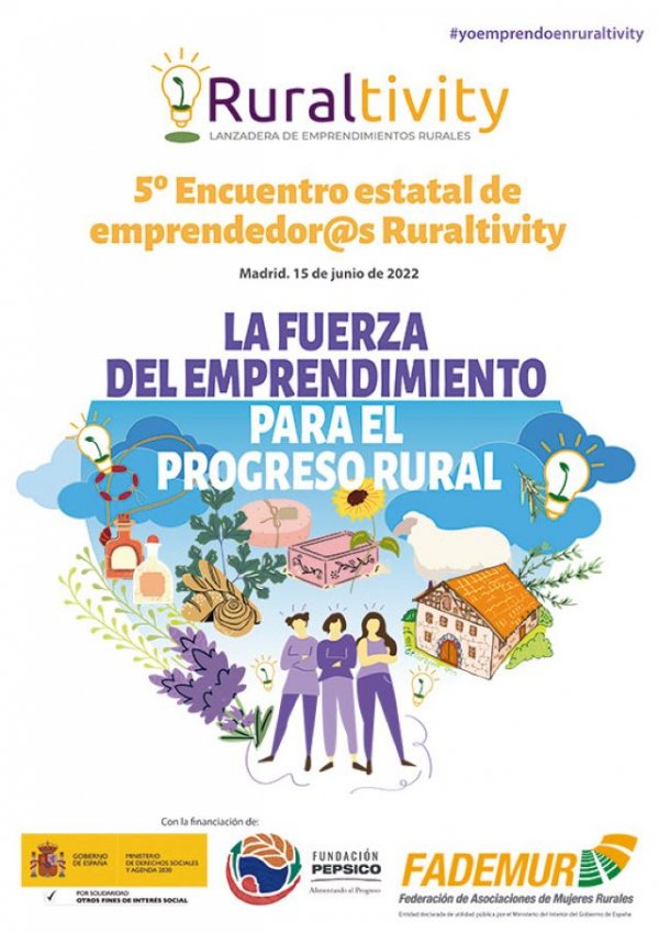 Convocatoria 15 de junio: 300 emprendedoras rurales celebran en Madrid su encuentro anual