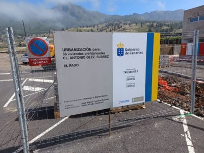 Vivienda comienza los trabajos de urbanización para las viviendas modulares de El Paso y Los Llanos