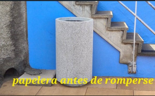 Gáldar: Denuncian la falta de una papelera de cemento en la playa del Agujero