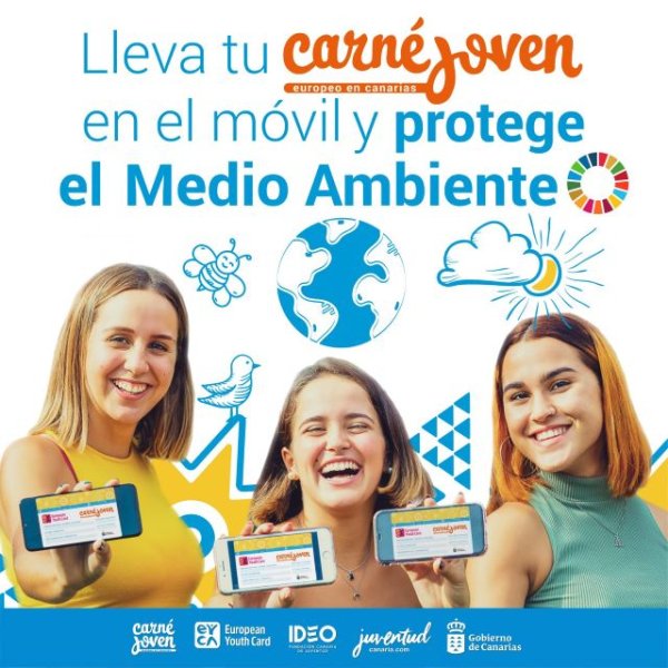 Juventud reduce la huella ecol&oacute;gica del Carn&eacute; Joven que a partir de ahora solo ser&aacute; digital