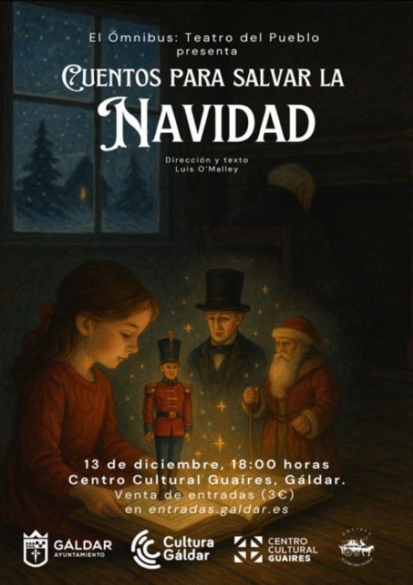 La magia del teatro llena Gáldar con el espíritu de la Navidad