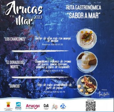 Llega la ruta gastronómica &quot;Sabor a Mar&quot;, donde podrás disfrutar de las mejores experiencias gastronómicas en la costa de Arucas