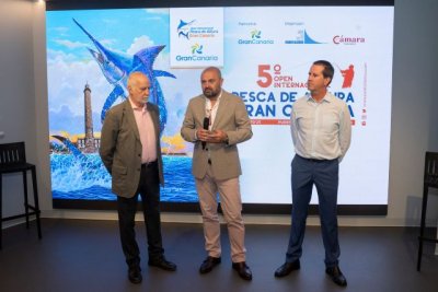 El V Open internacional Pesca de Altura Gran Canaria presenta su cartel con la Cámara de Comercio y Turismo de Gran Canaria