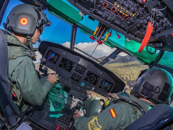 La funci&oacute;n del SAR en el ejercicio SIRIO 24, los &aacute;ngeles del archipi&eacute;lago canario