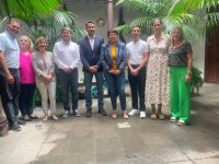 El Cabildo y Agaete marcan la hoja de ruta para la dinamizaci&oacute;n del municipio