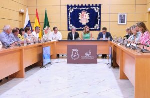 Clavijo traslada el “pleno compromiso” del Gobierno para afrontar la emergencia hídrica en Fuerteventura